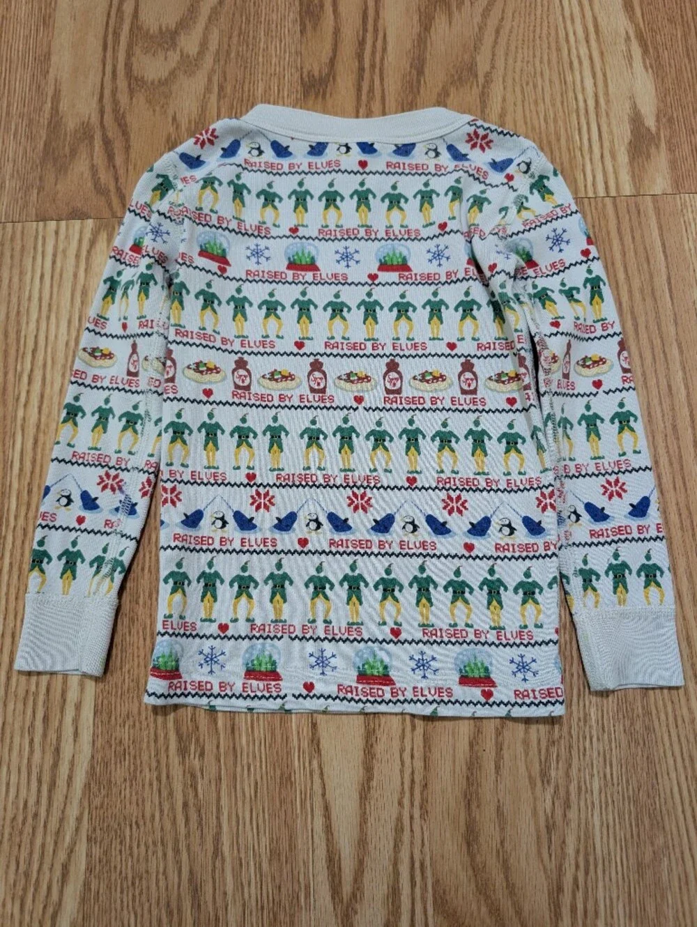 Hanna Andersson Long Sleeve Holiday Elf Pajamas 100 4T Organic Cotton
